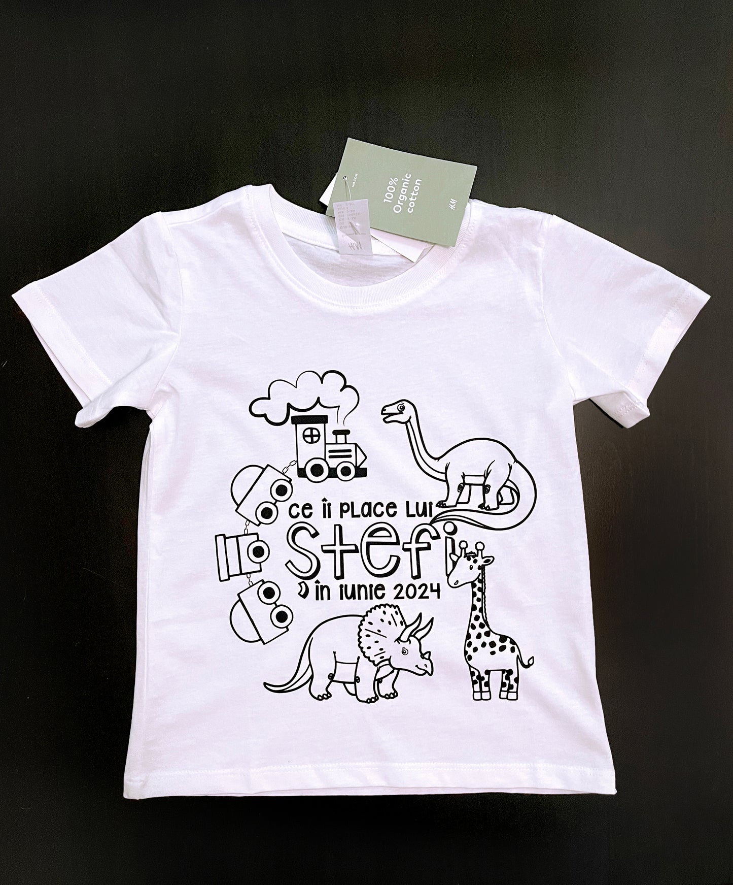 Tricou Personalizat din Bumbac Copii