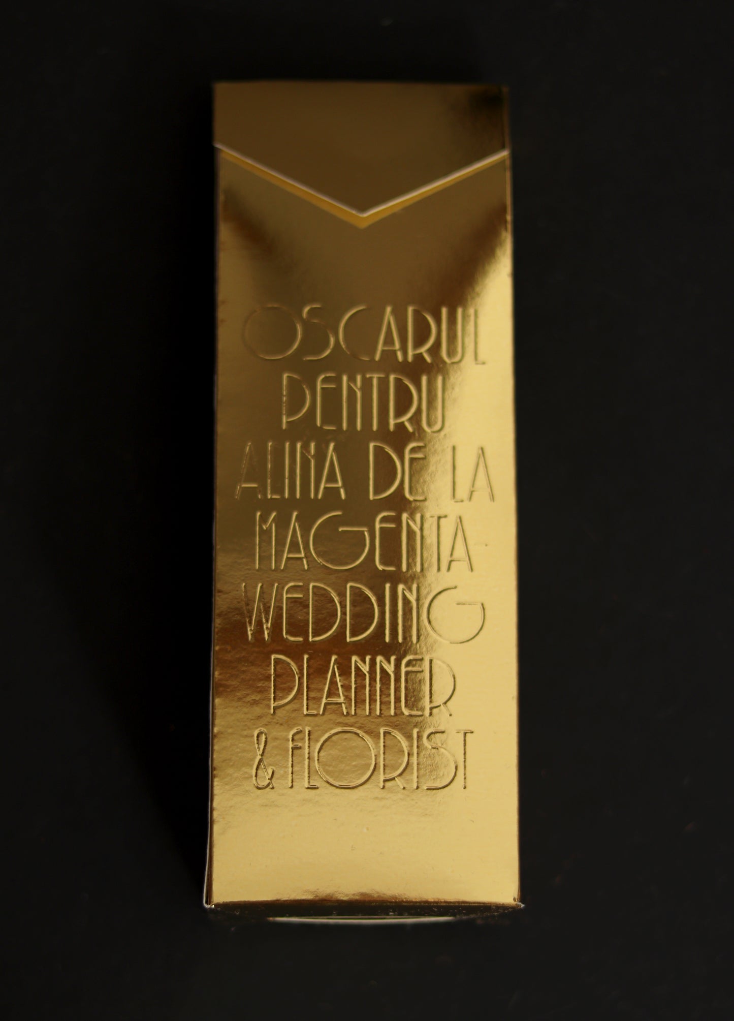 Oscar de Ciocolată - Cadou Personalizabil