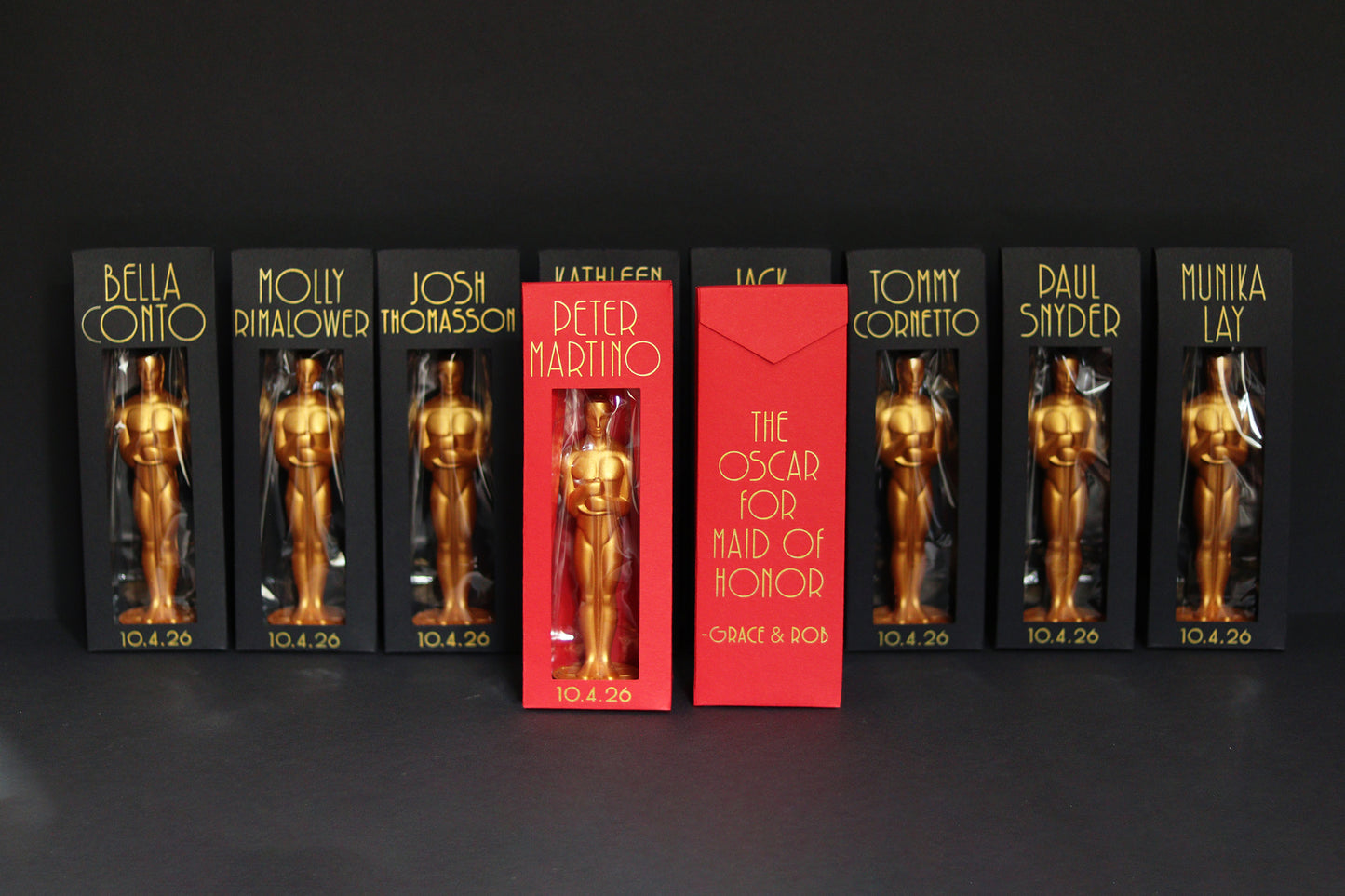 Oscar de Ciocolată - Cadou Personalizabil