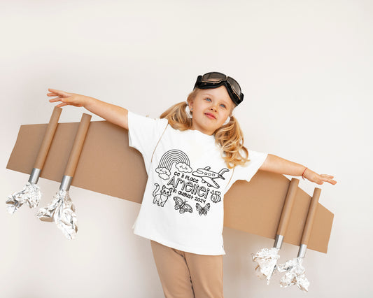 Tricou Personalizat din Bumbac Copii